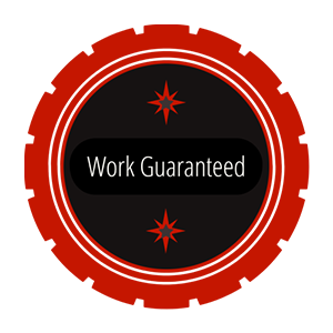 Work Guaranteed Badge